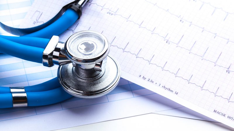 stethoscope-cardiogram-sheet